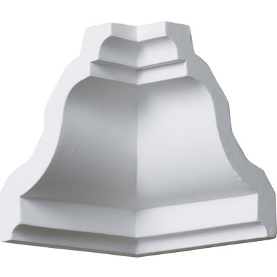 Endurathane Inside Corner Moulding, 5"P x 4"H (matches moulding MLD04X05X06ED), Factory Primed