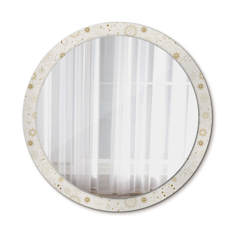 Huldar Glass Flat Wall Mirror