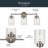 3 - Light Dimmable Vanity Light-905590807