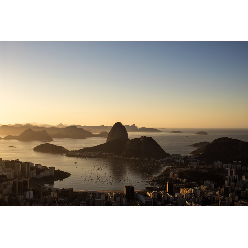 Ville de Rio De Janeiro, H 8 po x l 12 po