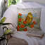  Housse et insert de coussin carré jaune Yellowhammer par Sarah Adams-1341796056