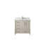 Meuble-lavabo simple 36 po avec plateau Aberdeen-94340220