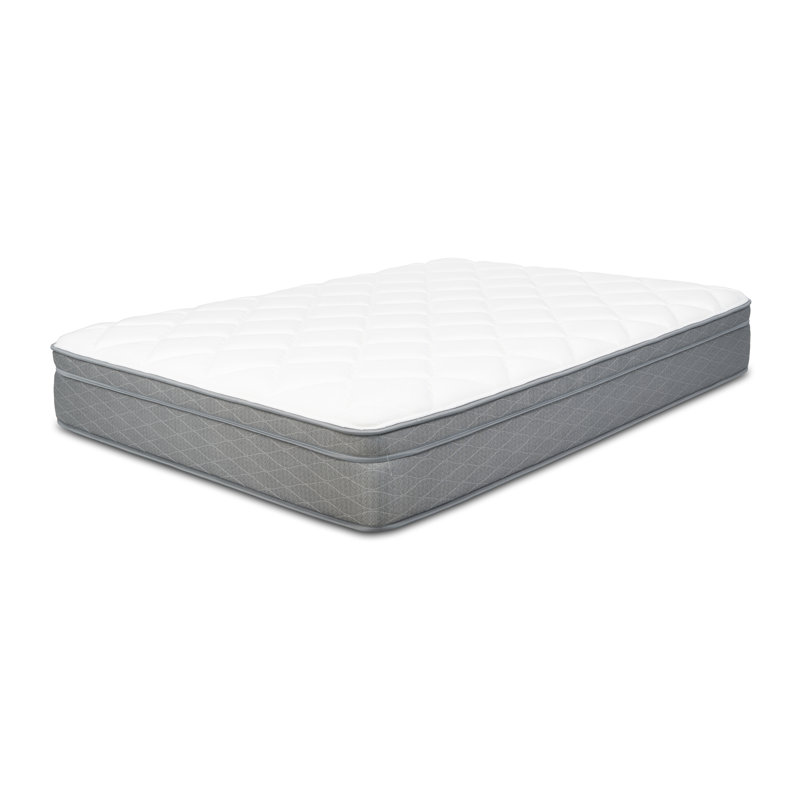 Matelas de confort mi-ferme en mousse viscoélastique de confort moyen à plateau euro Dreamfoam Bedding Doze, Simple, 11"