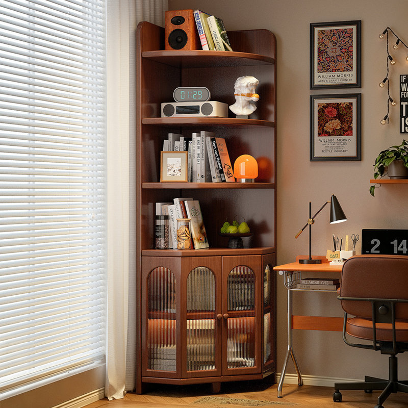 Armoire de coin Retro, 23.62, Nut-Brown Colour