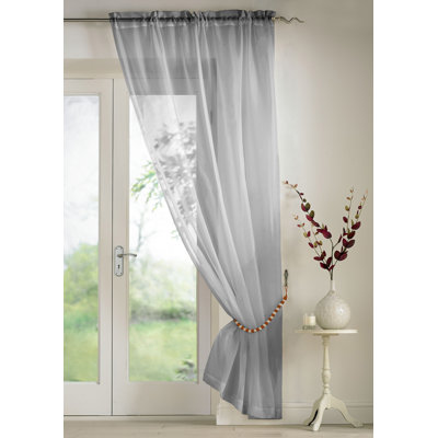 Billerica Sheer Curtain Single Panel