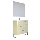 Shakia 610mm Free-standing Single Vanity Unit