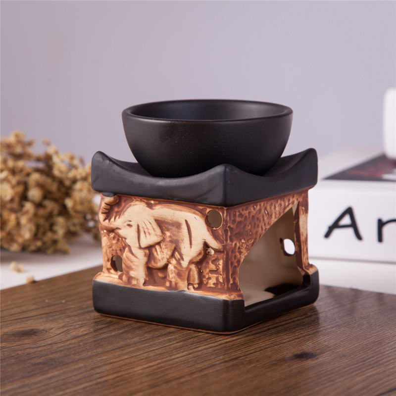 Malaikah Essential Oil Diffusers, Black/Brown