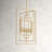 Mandolin Kynlee 7 Light Antique Gold Chandelier