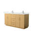 Elan TK 66" Freestanding Double Bathroom Vanity with Quartz Top-1388950485-1388950486-1388950488
