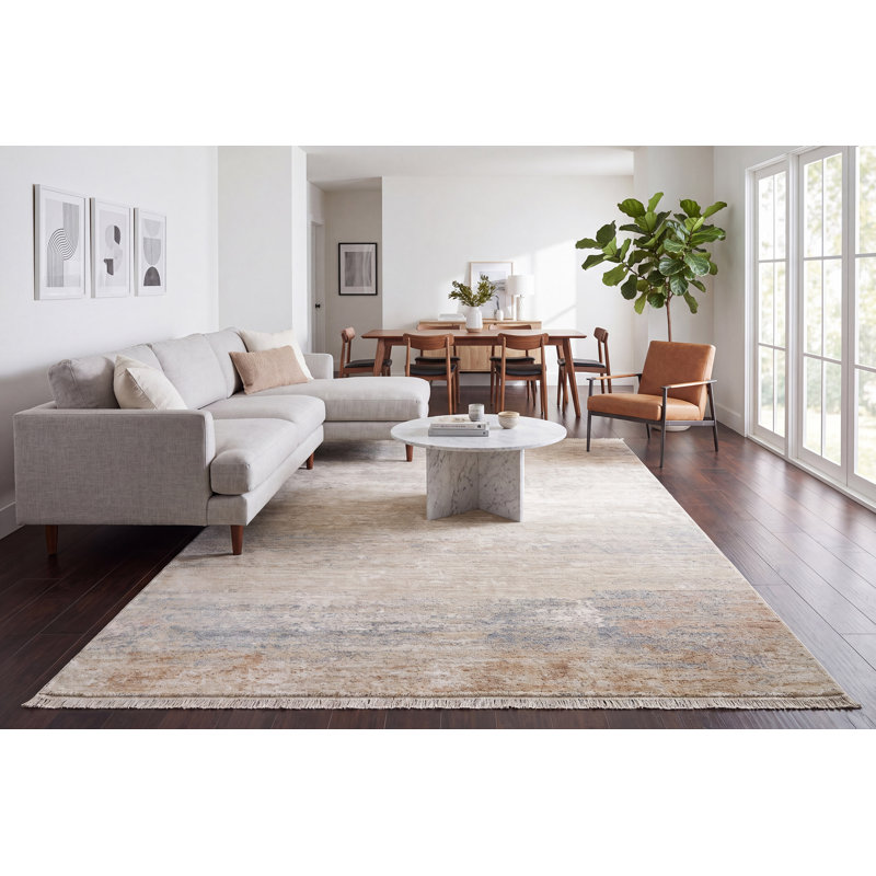 Stamey 12503-998 LT GREY/GREY/BEIGE, Rectangle 2'7" x 4'11"