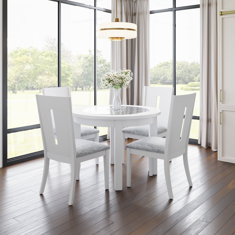 Ensemble repas pour 4 personnes Jessim, Blanc