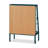Black + Brown Solid + Manufactured Wood + Iron Display Cases