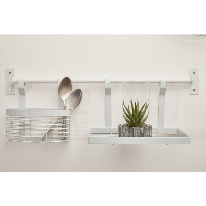 Humnoke Metal Oval Hanging Pot Rack