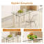 Plateau de table en verre trempé de 0,23 po / 0,31 po d'épaisseur pour table de salle à manger, table basse ou remplacement de bureau-120803718
