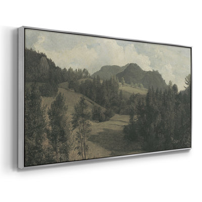 Série paysage - Dxci - Toile tendue avec châssis encadré - Prêt à être accroché