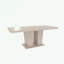 Table de salle à manger rectangulaire extensible avec base robuste