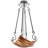 Metro Fusion 4 - Light Geometric Chandelier