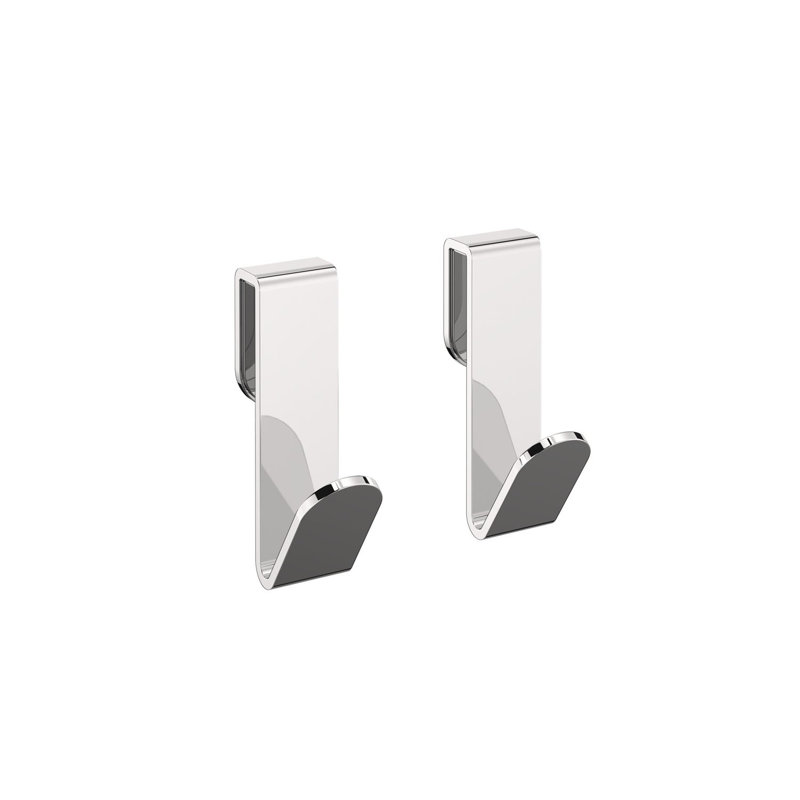 Wall Towel Hook for Bathroom 3 cm, Silver