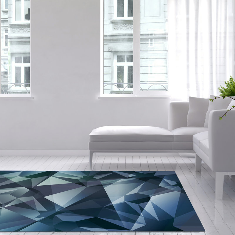 Nicodemus Geometric Indoor / Outdoor Area Rug, Rectangle 140 x 200cm