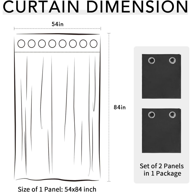 Outdoor Curtains Windproof Weatherproof Porch Curtains Premium Thick Outdoor Privacy Grommet Top Panels For Patio Gazebo And Pergola 1 Panel