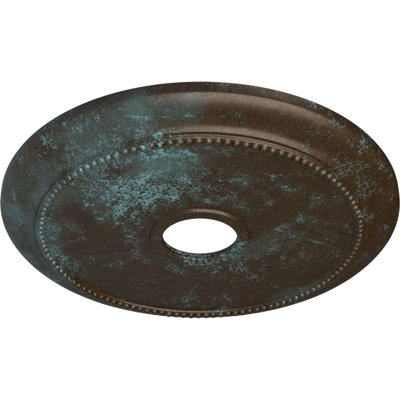 Médaillon de plafond 24 1/8 po x 4 3/8 po x P 2 1/4 po (convient aux auvents jusqu'à 4 3/8 po)