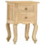 Delavan 40cm W Solid Wood Bedside Table