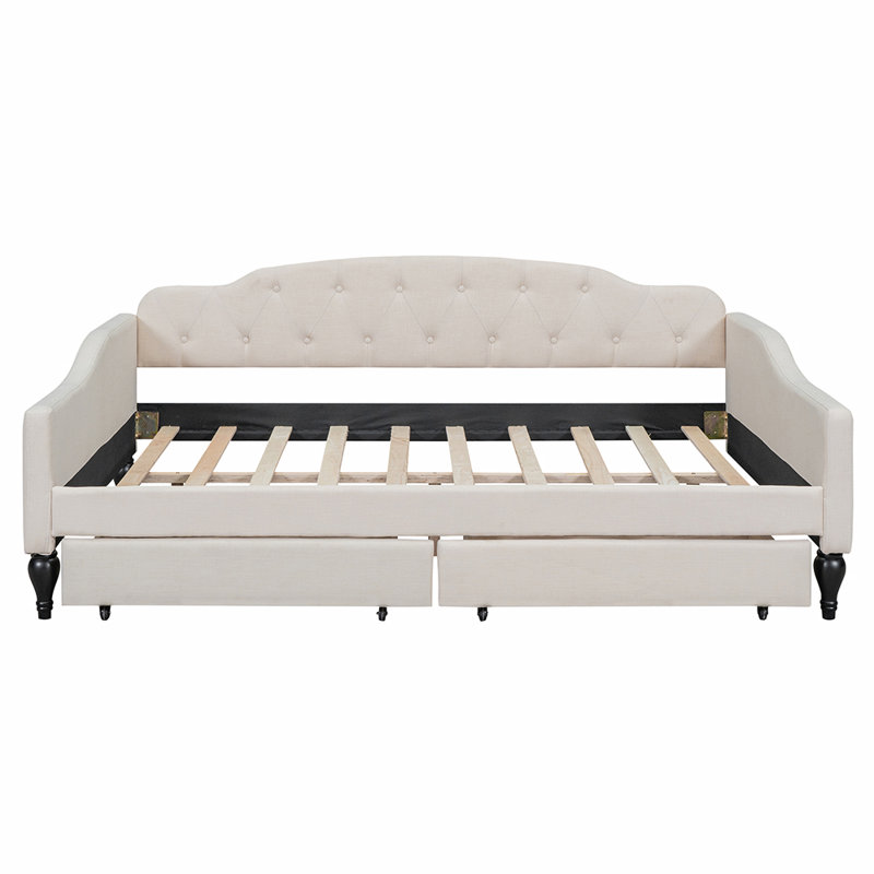 Upholstered Linen Daybed