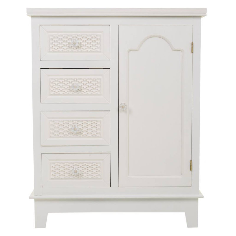 Mancuso 66cm W 4 - Drawer Chest of Drawers