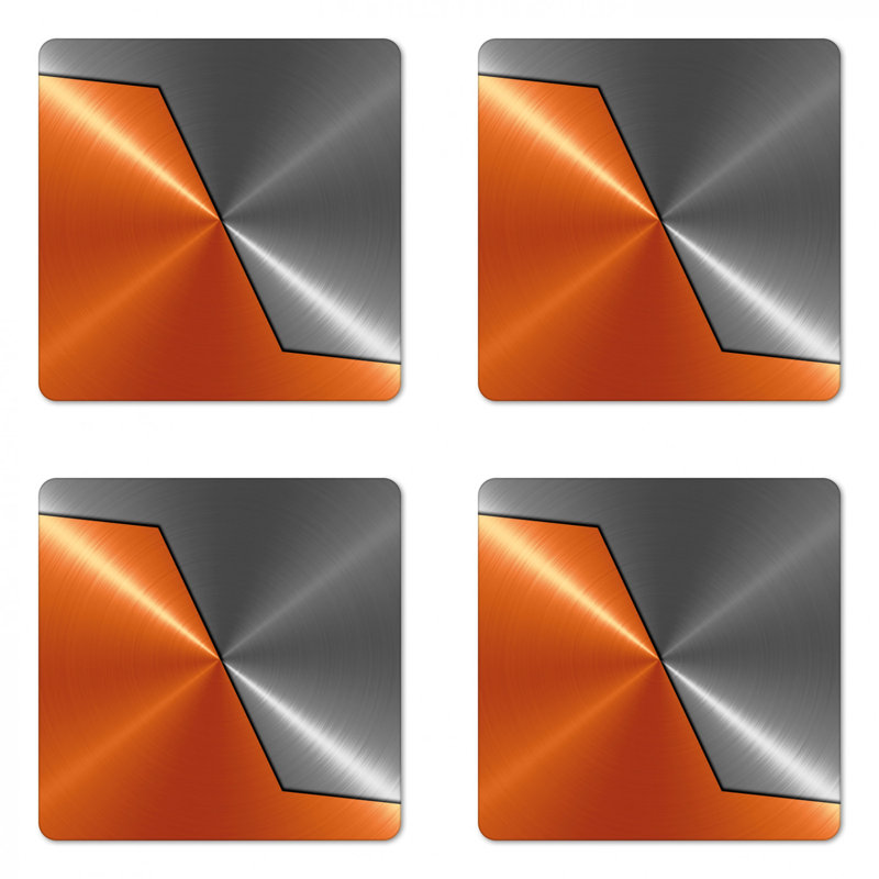 Square 4 Piece Coaster Set