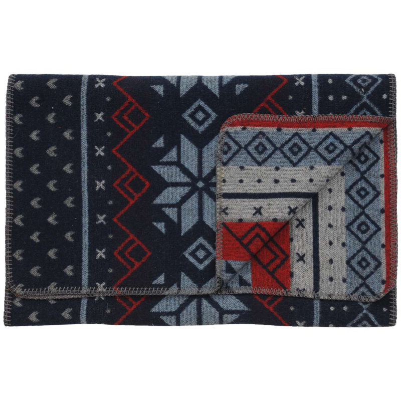 Wooded River Nordic - Scarf & Pillow Set - King - 106x24, King