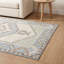 Tapis oriental bleu clair / beige / brun clair Fletcher-233808588