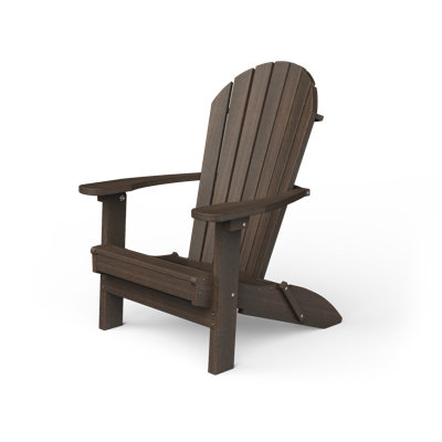 Chaise Adirondack pliante en plastique Wisby