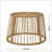 Charming Faux Rattan Chair And Side Table Set For Relaxation And Style