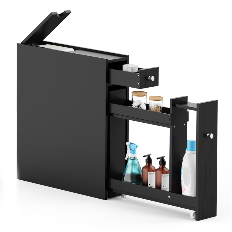 Shrewsbury Freestanding Bathroom Cabinet, Black