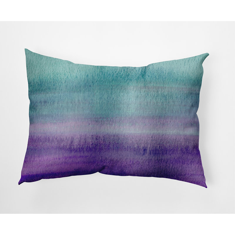  Housse et insert pour coussin d'extérieur peint Painted Sunset, Violet