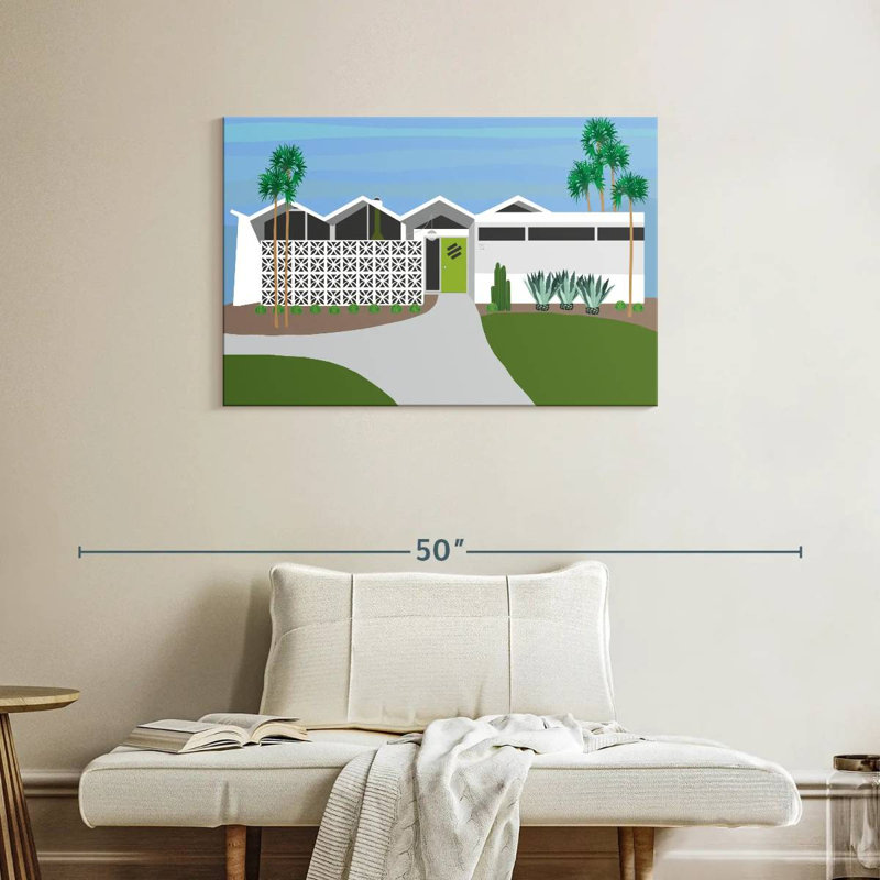 Lilie Palm Springs Living I, H 24 po x l 36 po