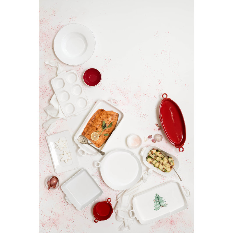 Lastra White Muffin Pan Tin