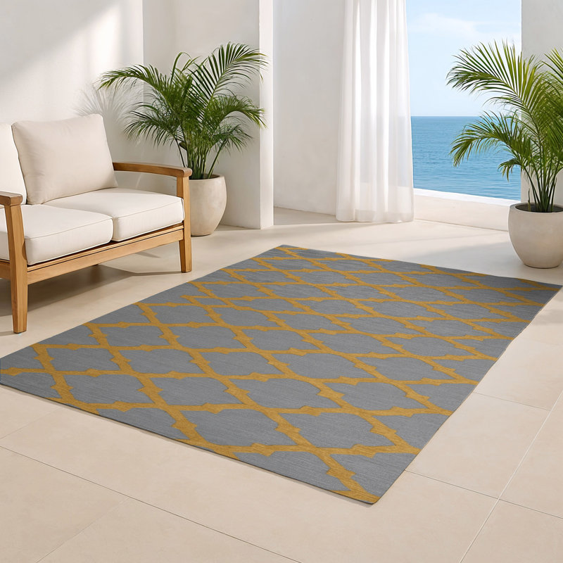 Tapis vert intérieur et extérieur Trellis, Rectangle 4pi x 6 pi