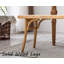 Allexandria Modern Rattan Bench with Wooden Legs Benches-567460757