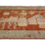 5'X8' Floral Area Rug in Rust