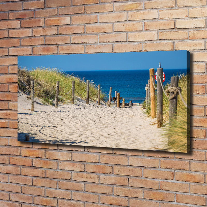 Coastal Dunes - Wrapped Canvas Print