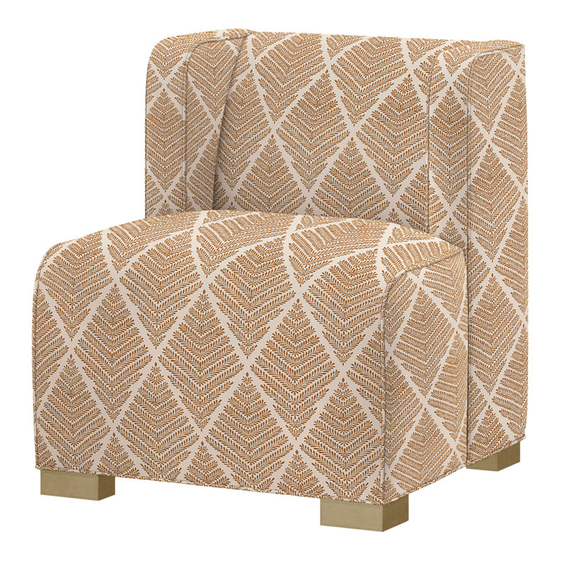 Fauteuil de chambre Joan, Perigold Emmeline doré, Dune