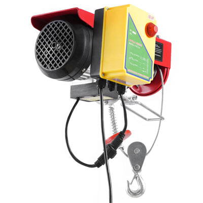 Electric Hoist Crane Winch 1760 Lbs With 328 Ft Wireless Remote Control