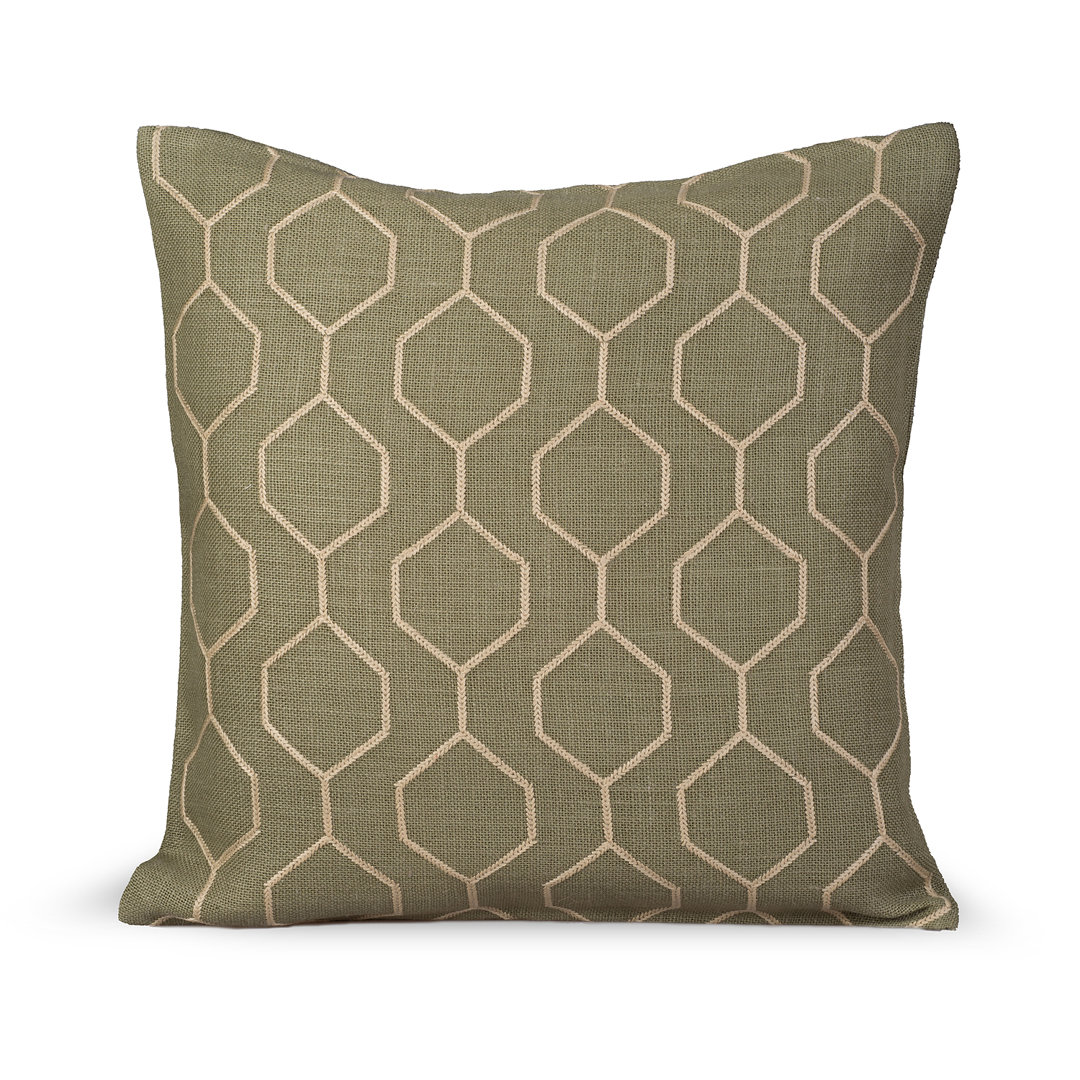 Pyramid Burlap Throw Pillow Gracious Living 