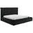 Luxurious Tufted Headboard Upholstered Contemporary King Bed Multiple Storage-1199464926