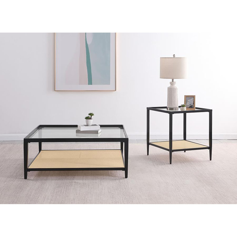 Douared 2-pcs Living Room Table Set