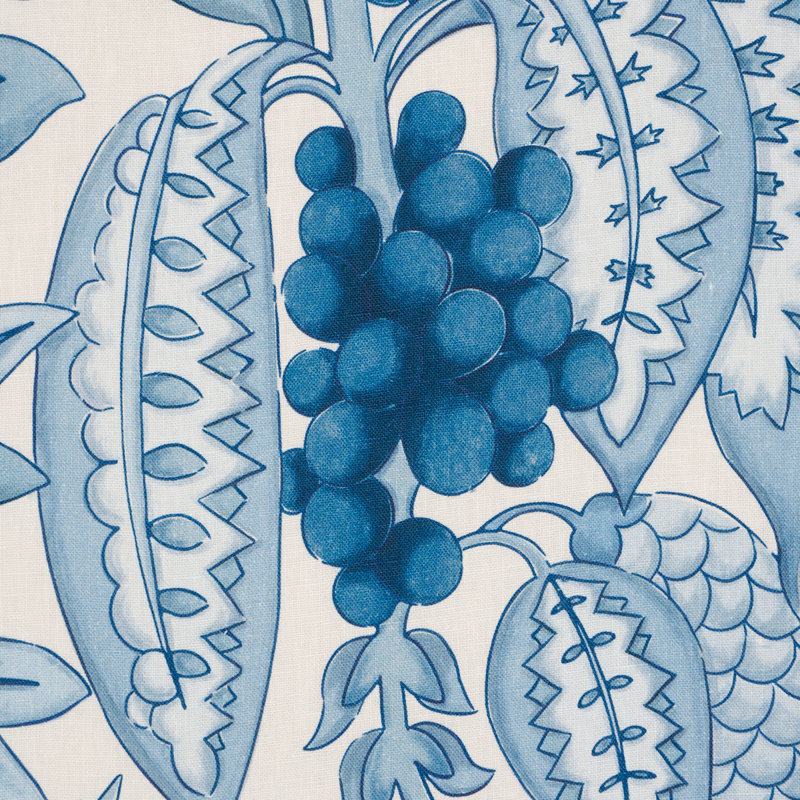Schumacher X Timothy Corrigan Fruits De Saison Fabric, Méditerranée