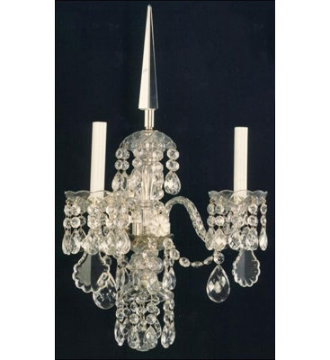 Benfield Glass Candle Wall Light