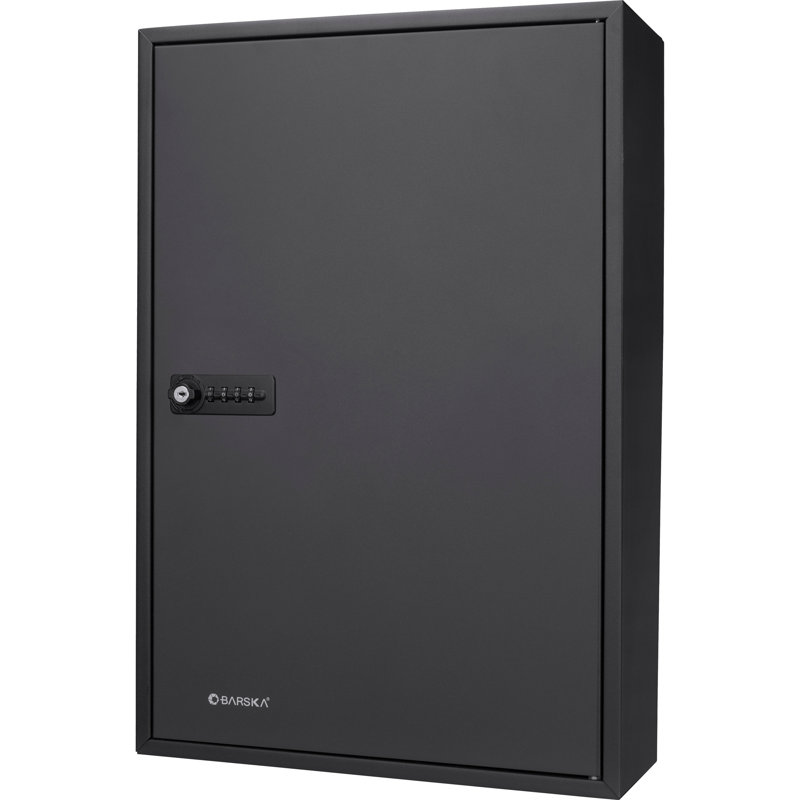 Multi Functional Safe, Dark Gray, 21.75" H x 5.5" W x 14.75" D