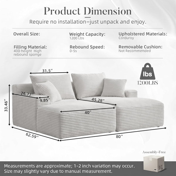 Dimensions du produit